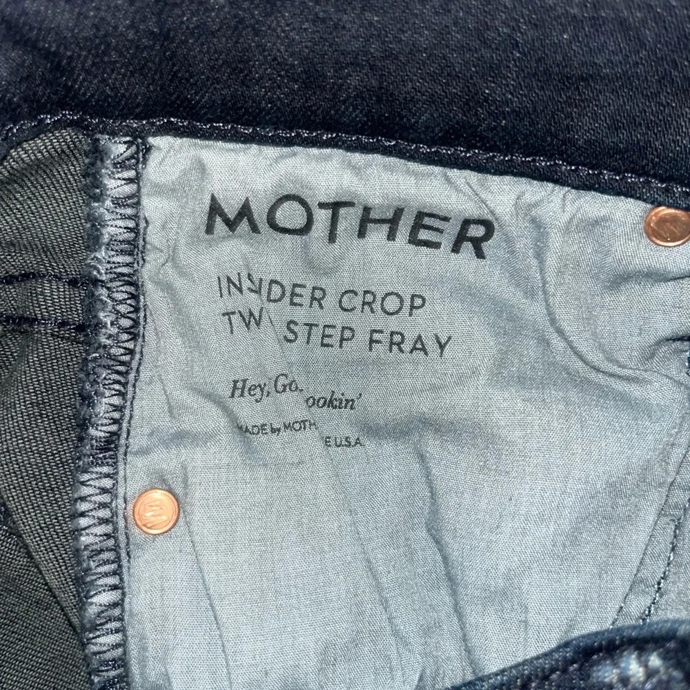 Mother Insider Crop Two step fray Jeans in Hey Good lookin - Picture 5 of 5